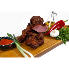 PASTRAMA OAIE – produs din carne fiert si afumat